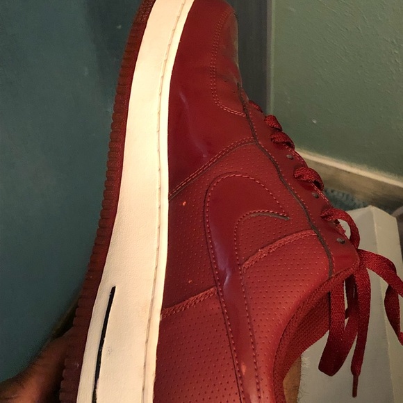 **RARE** NIKE AIR FORCE 1 07' TEAM RED MENS SIZE 12 NEW IN BOX!!! - Picture 5 of 16